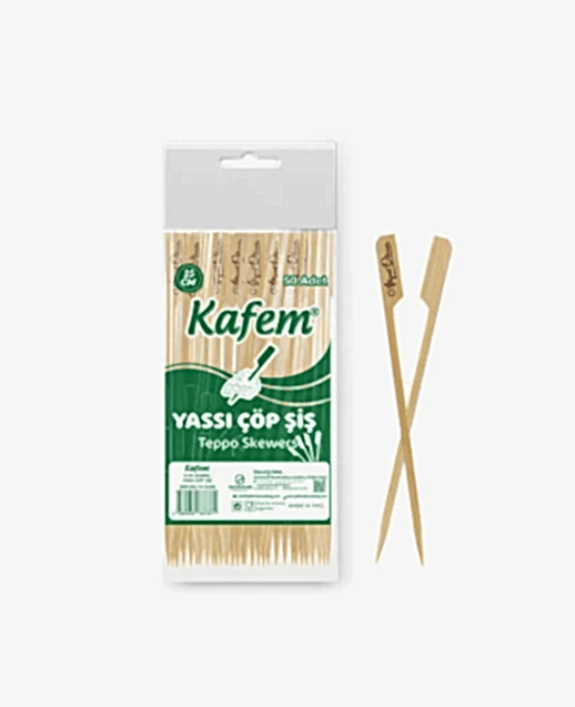 Yassi Afiyet olsun Çöp şiş 15 cm